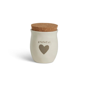 GRATEFUL HEART CANDLE WITH LID-SMALL - Molly's! A Chic and Unique Boutique 