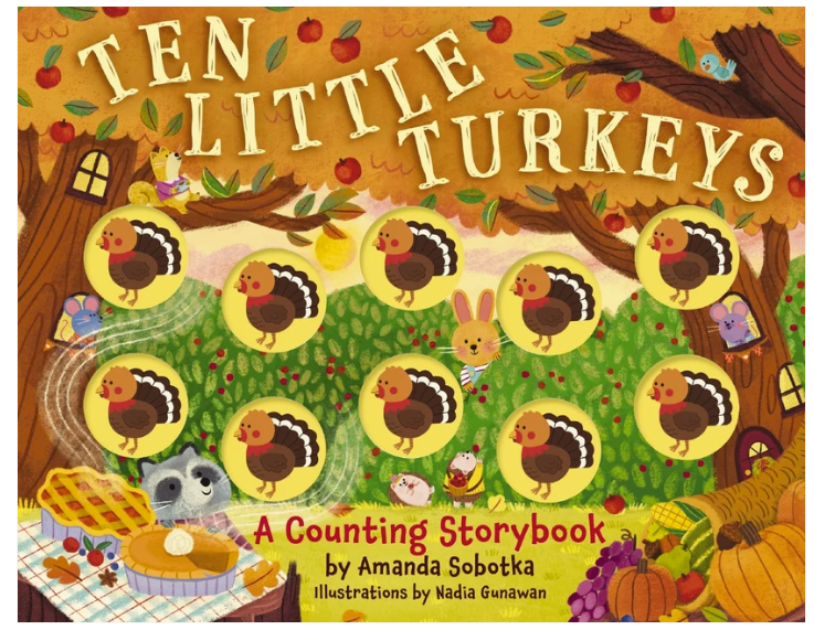 Ten Little Turkeys Book