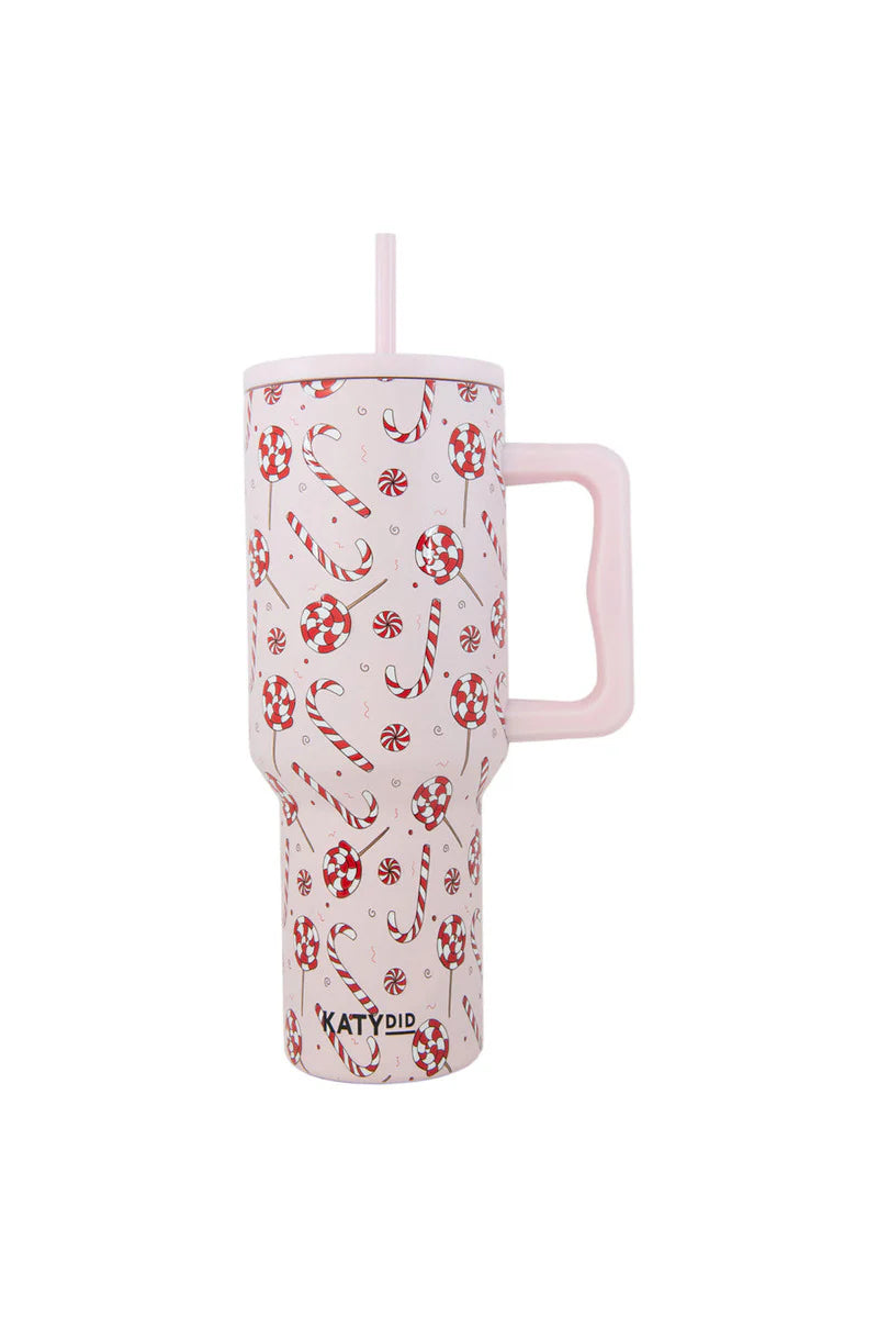 CANDY CANES 38OZ TUMBLER