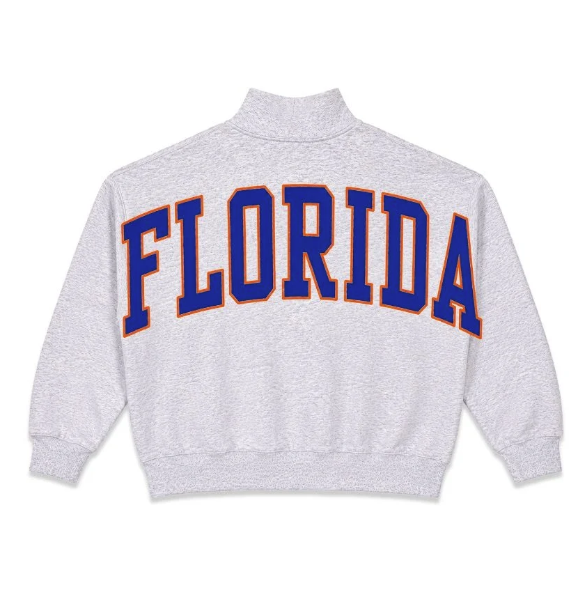 Simply Southern Florida Mockneck Pullover Crew Oversized Sweatshirt - Molly's! A Chic and Unique Boutique 