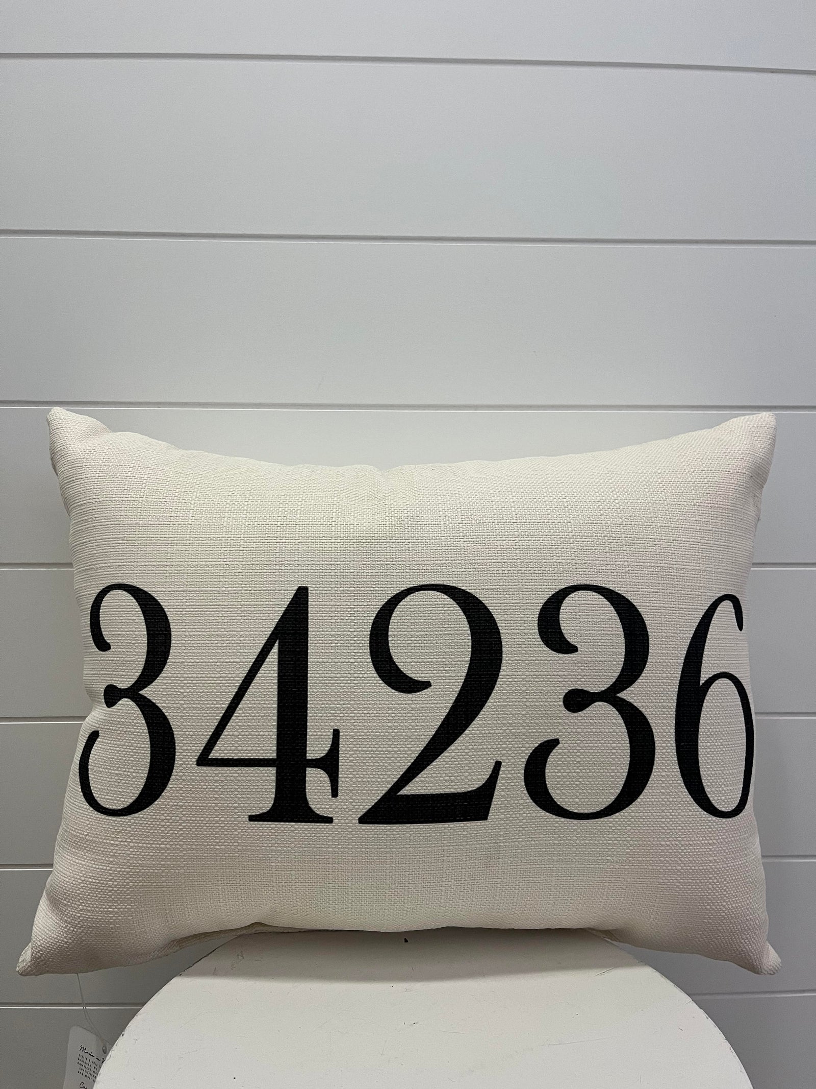 ZIP CODE PILLOW 34236 - Molly's! A Chic and Unique Boutique 