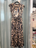 HALLIE MIDI DRESS BASCOM IKAT - Molly's! A Chic and Unique Boutique 