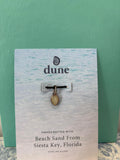 INVERTED TEARDROP CHARM SILVER