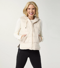 Casey Down Filled Vest with Contrast
