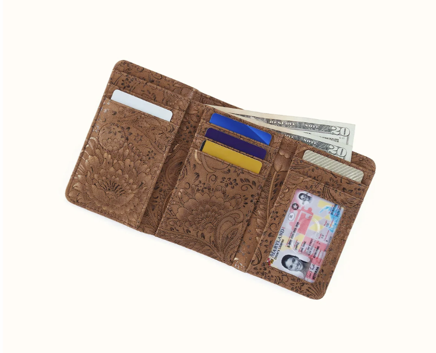 Jill Trifold Wallet Mink Folklore