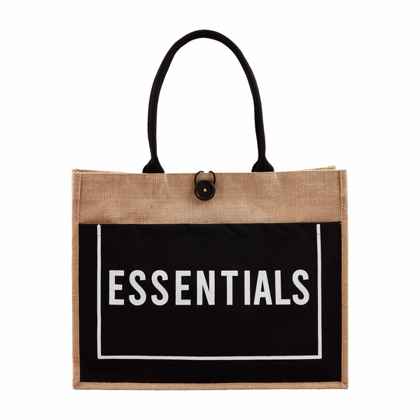 ESSENTIALS JUTE TOTE