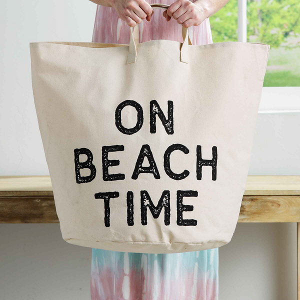 ON BEACH TIME TOTE BAG - Molly's! A Chic and Unique Boutique 