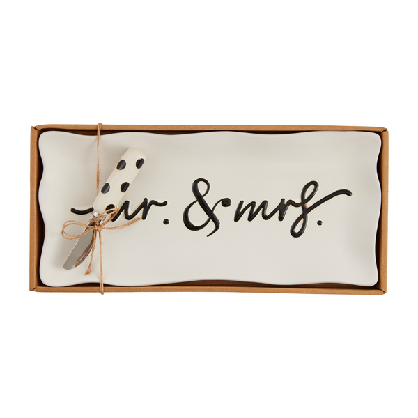 MR & MRS HOSTESS TRAY - Molly's! A Chic and Unique Boutique 