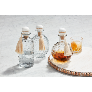 OVAL HOBNAIL DECANTER - Molly's! A Chic and Unique Boutique 