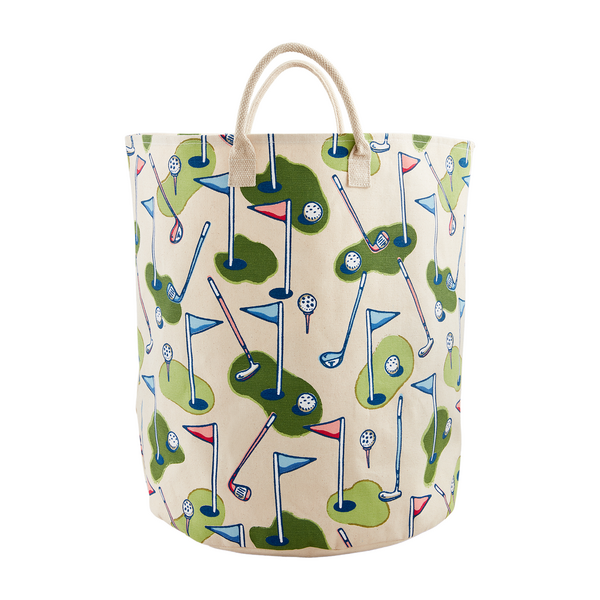 PATTERNED OVERSIZED GOLF TOTE