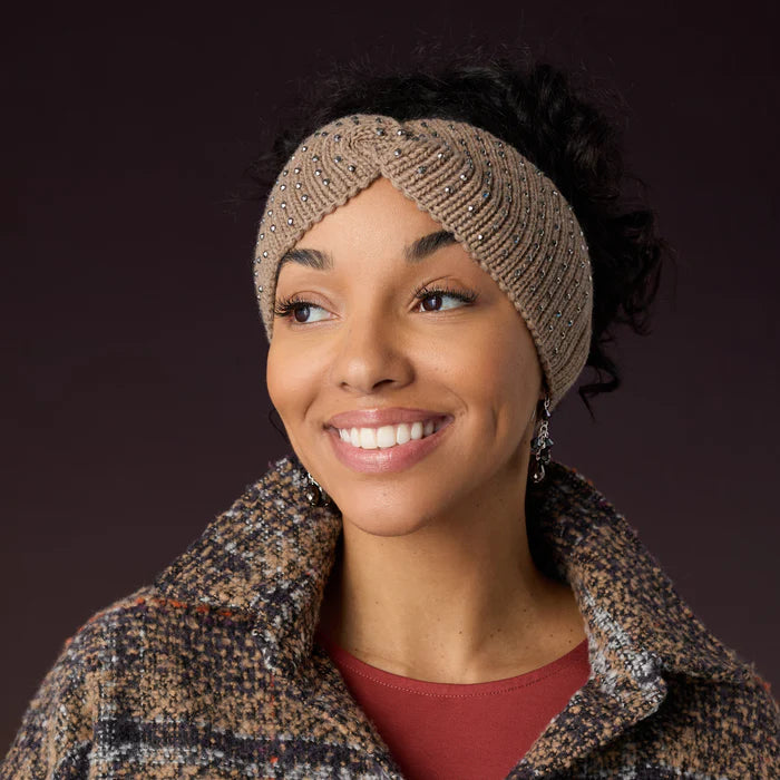 WINTER GLAM HEADBAND (available in coffee, winter white and black) - Molly's! A Chic and Unique Boutique 