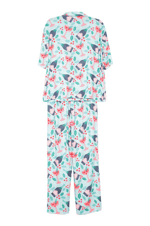 HOLIDAY CHAMPAGNE PAJAMA SET