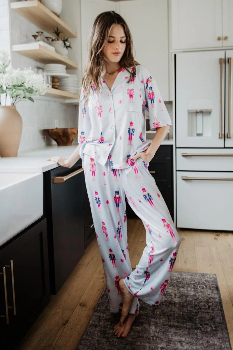 NUTCRACKER CHRISTMAS PAJAMA SET