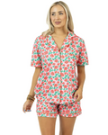 Whimsical Roses Two-Piece PJ Set