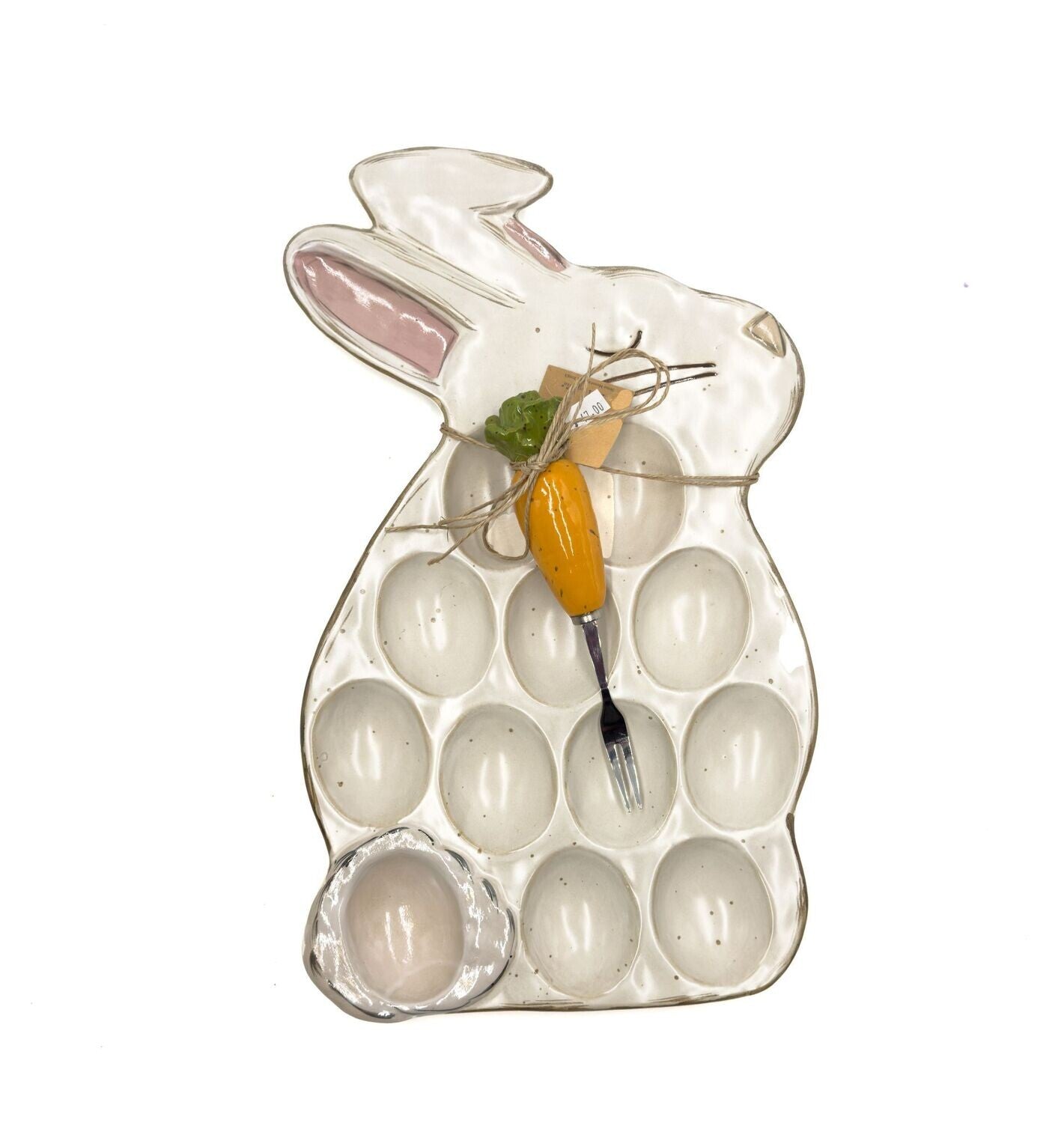 BUNNY DEVILED EGG HOLDER - Molly's! A Chic and Unique Boutique 