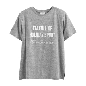 I'm Full of Holiday Spirit Shirt - Molly's! A Chic and Unique Boutique 