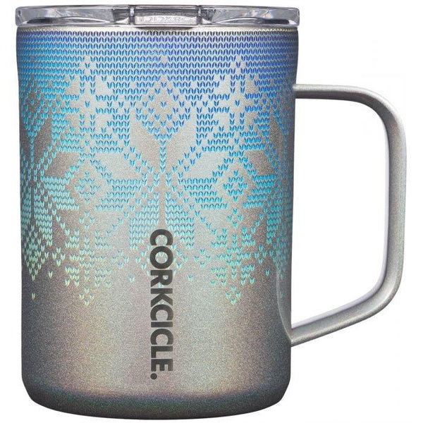 Corkcicle Gloss Navy 16 oz Coffee Mug