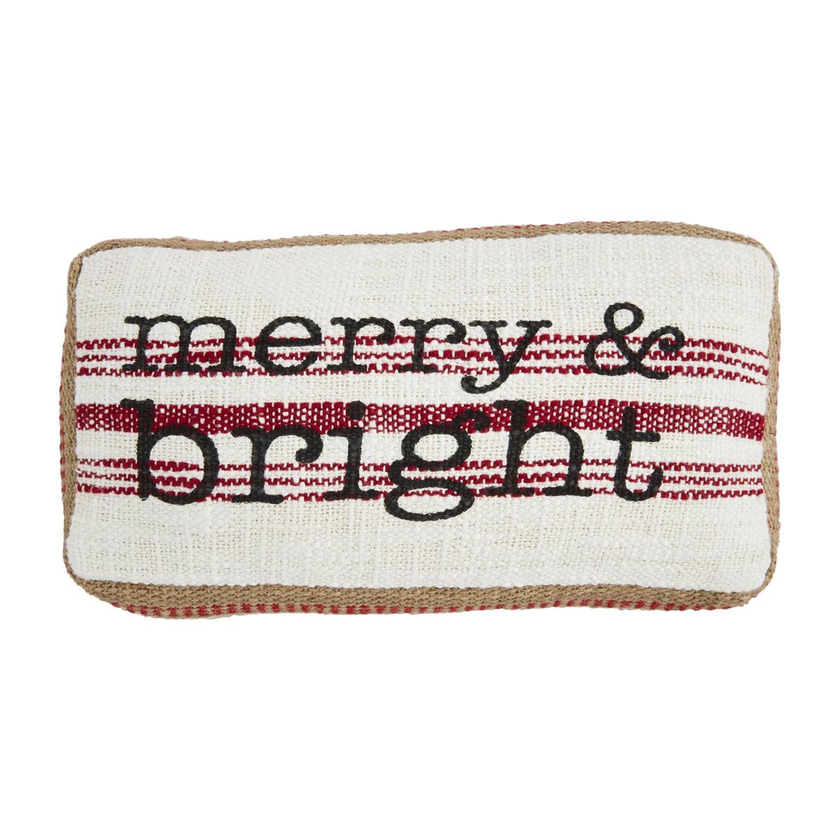 Merry & Bright Pillow - Molly's! A Chic and Unique Boutique 