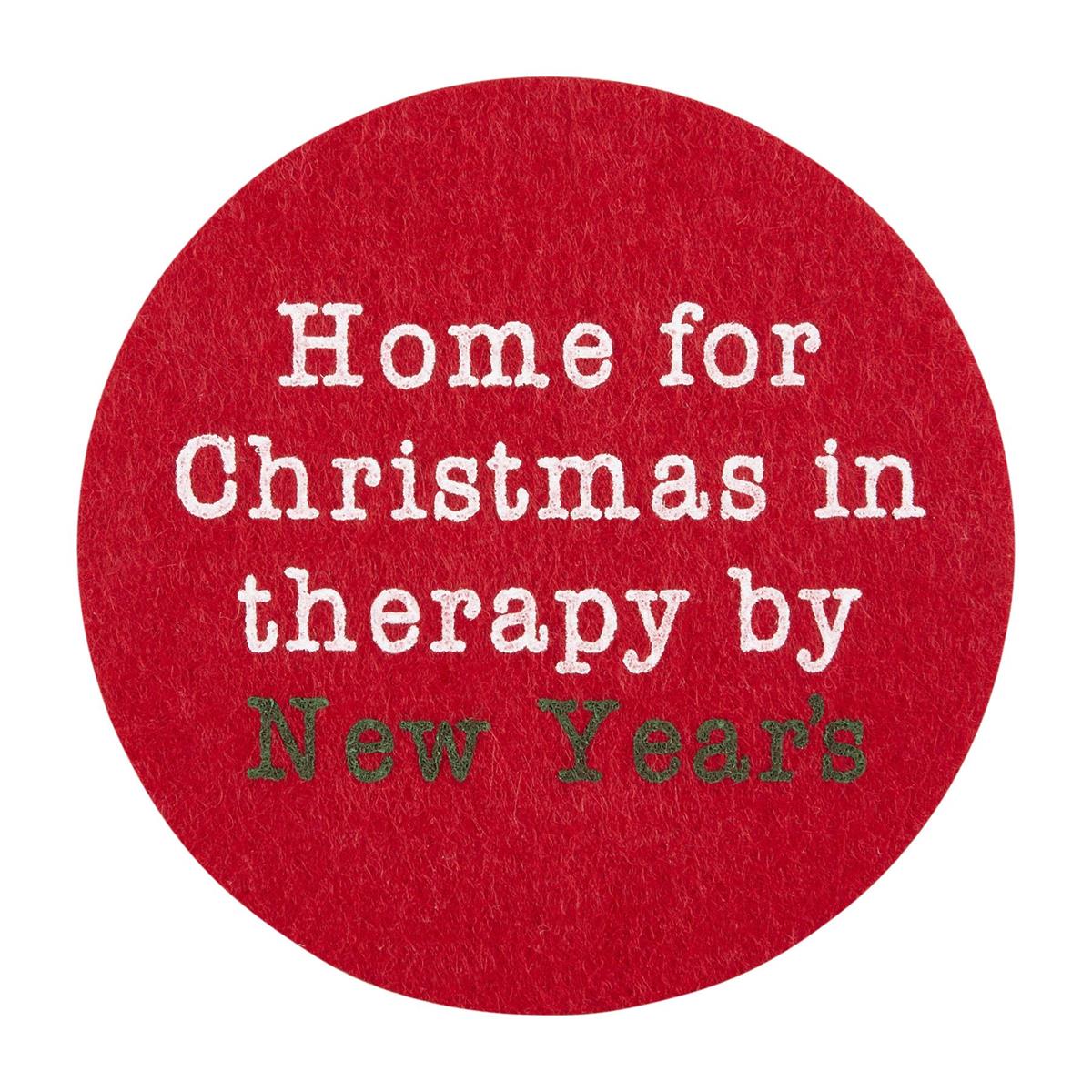 Home for Christmas Coaster Set - Molly's! A Chic and Unique Boutique 