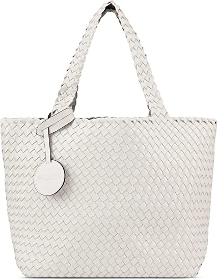 TOTE BAG- WHITE (RP) - Molly's! A Chic and Unique Boutique 