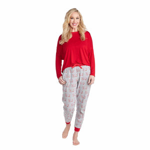 Women's Holiday PJ Set - Molly's! A Chic and Unique Boutique 