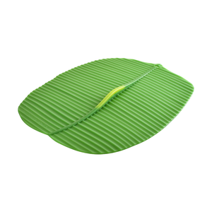 BANANA LEAF OBLONG LID 14" - Molly's! A Chic and Unique Boutique 