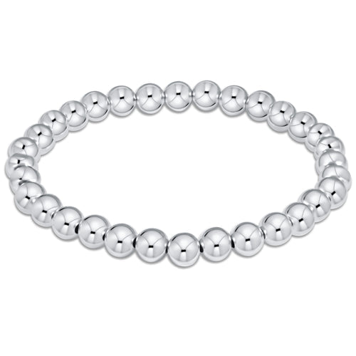 CLASSIC STERLING 6MM BEAD BRACELET - Molly's! A Chic and Unique Boutique 
