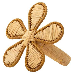 RAFFIA FLORAL NAPKIN RINGS (ND) - Molly's! A Chic and Unique Boutique 