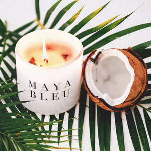 MAYA BLUE SHARK TOOTH CANDLE (RP) - Molly's! A Chic and Unique Boutique 