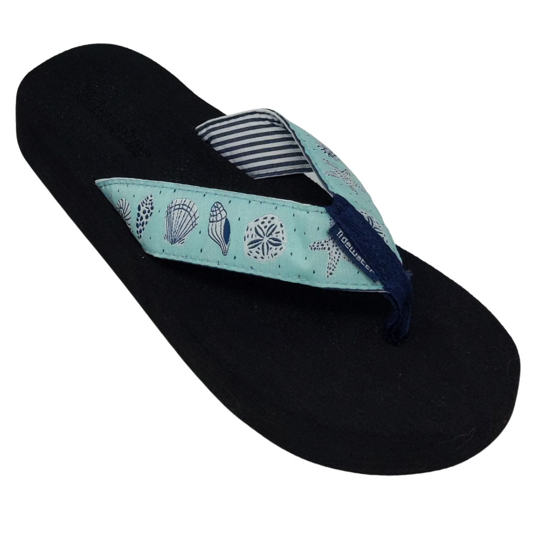 Dots and Shells Flip Flops - Molly's! A Chic and Unique Boutique 