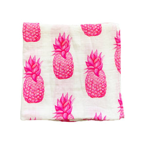PINK PINEAPPLE SWADDLE - Molly's! A Chic and Unique Boutique 