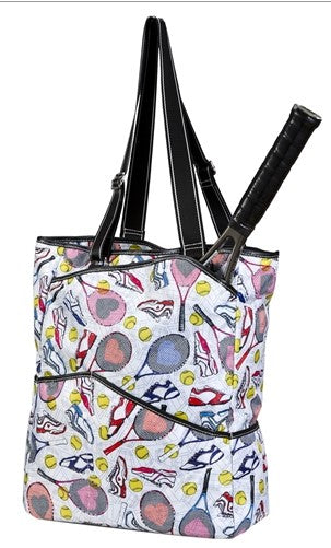 Tennis Everyone Large Tote - Molly's! A Chic and Unique Boutique 
