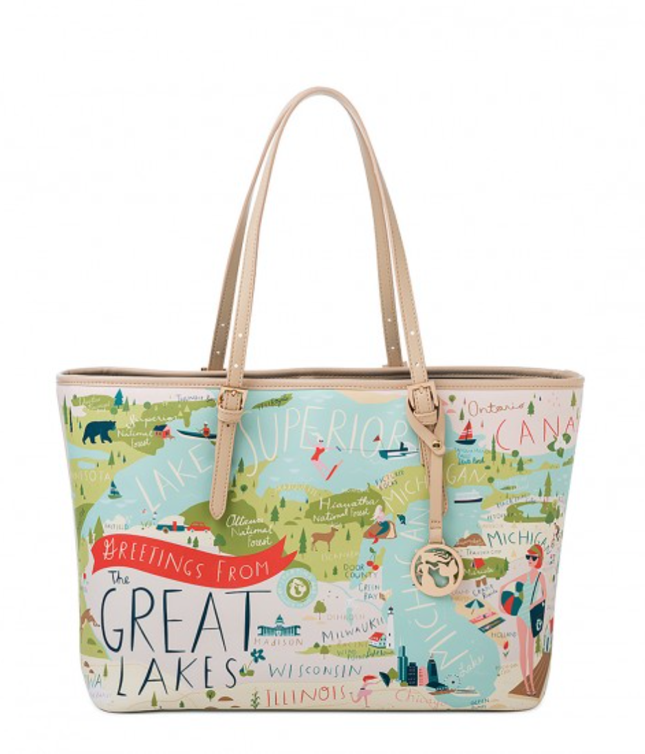 GREAT LAKES TOTE 954407 - Molly's! A Chic and Unique Boutique 