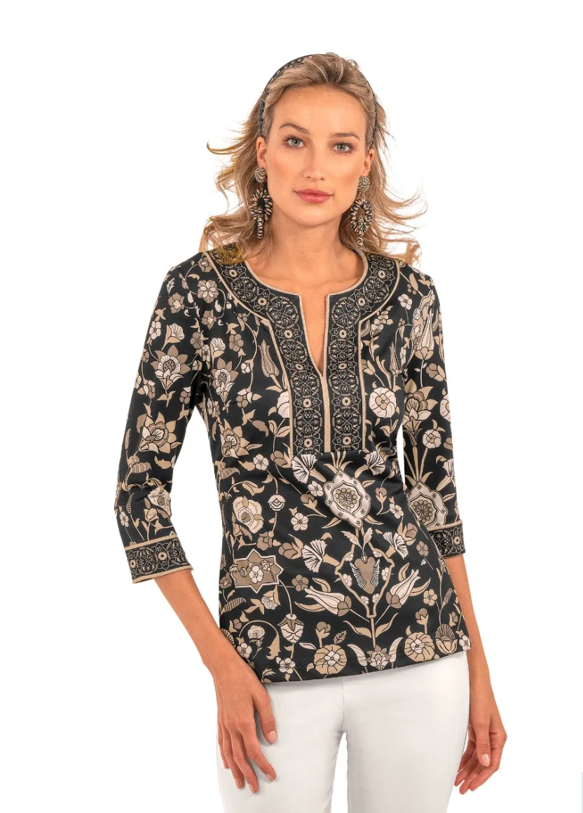 SPLITNECK TOP - Molly's! A Chic and Unique Boutique 