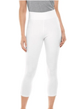 MATIZ RUCHED CAPRI LEGGINGS- WHITE - Molly's! A Chic and Unique Boutique 