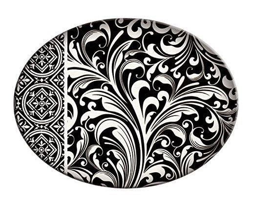 Black Florentine Glass Soap Dish - Molly's! A Chic and Unique Boutique 
