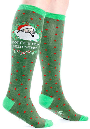DON'T STOP BELIEVING SOCKS - Molly's! A Chic and Unique Boutique 