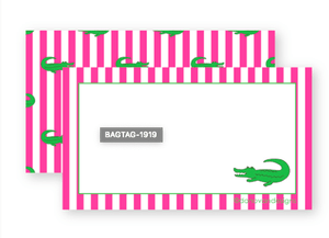ALLIGATOR LUGGAGE TAG - Molly's! A Chic and Unique Boutique 