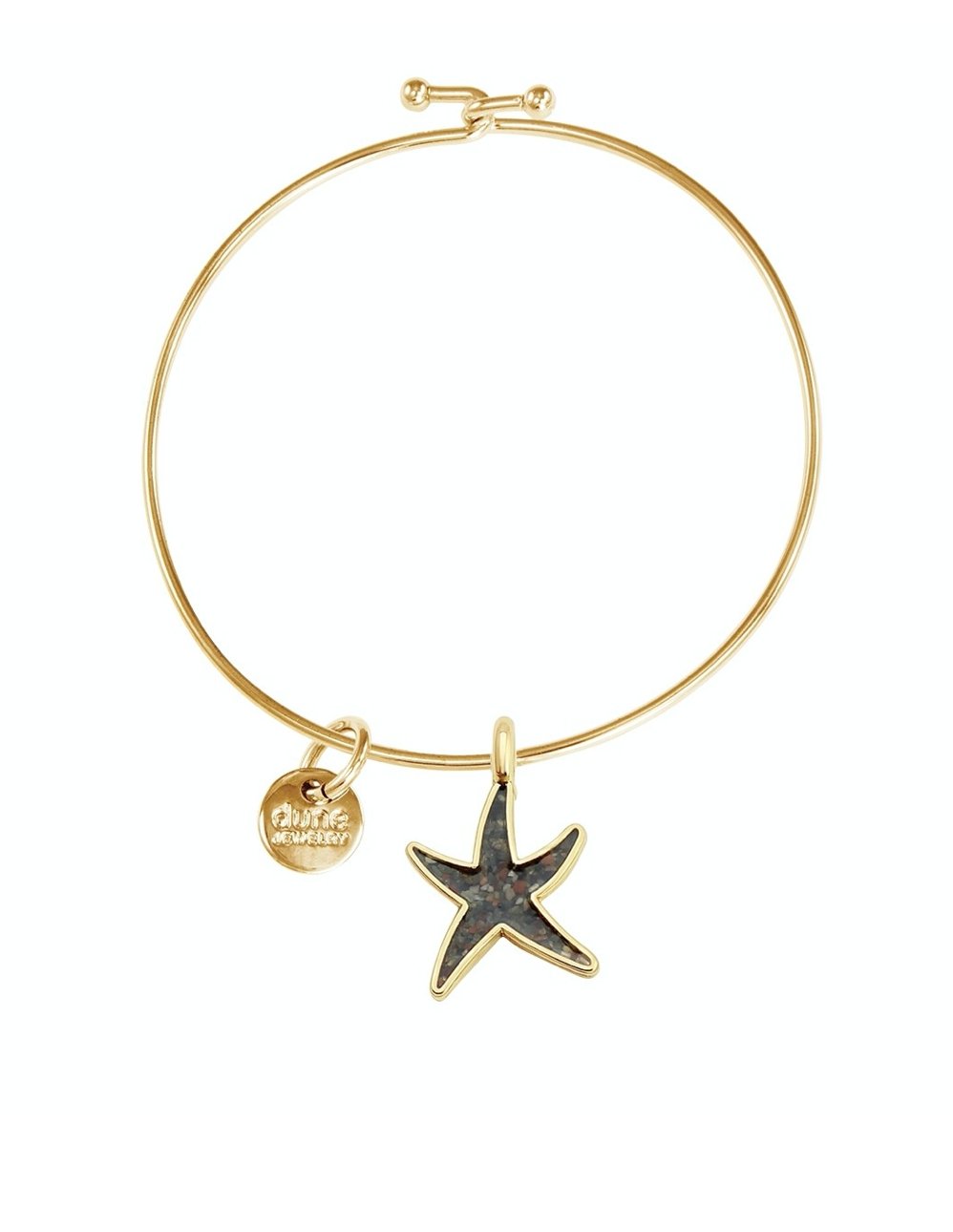 BANGG31 BANGLE STARFISH GOLD - Molly's! A Chic and Unique Boutique 