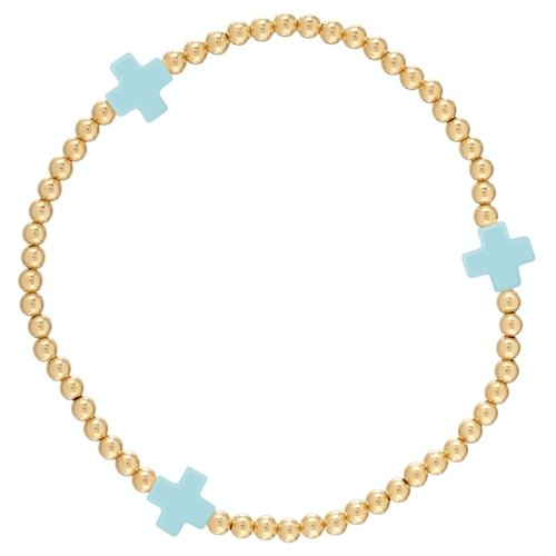 BSCGP2T SIGNATURE CROSS-TURQUOISE - Molly's! A Chic and Unique Boutique 