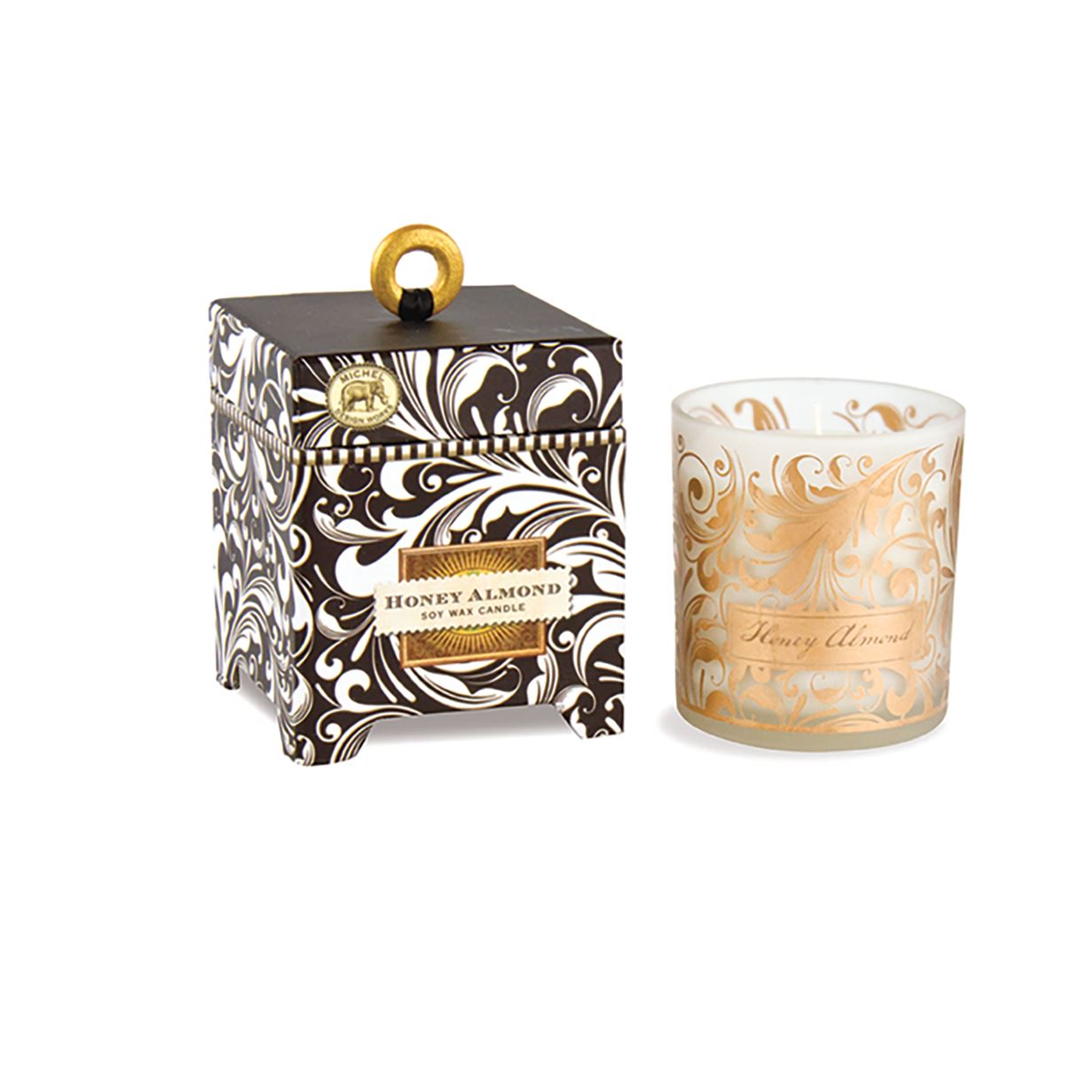 HONEY ALMOND 6.5 WAX CANDLE - Molly's! A Chic and Unique Boutique 