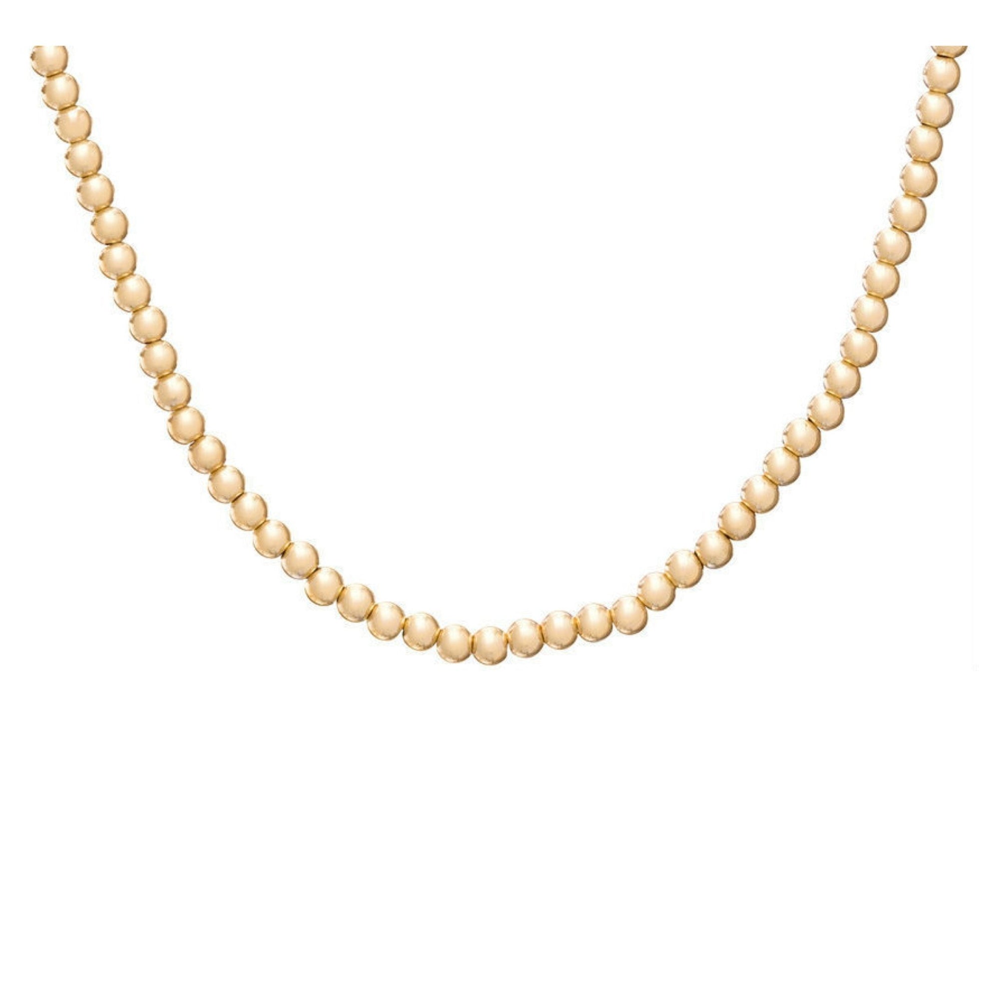 CLASSIC GOLD 3MM BEAD CHOKER - Molly's! A Chic and Unique Boutique 