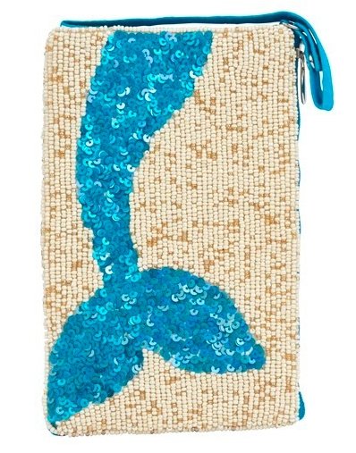 CLUB BAG MERMAID TAIL AZURE - Molly's! A Chic and Unique Boutique 