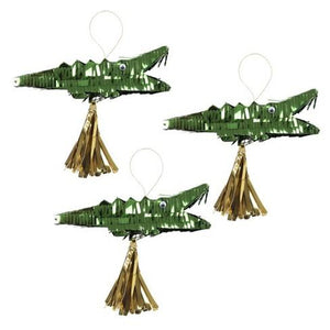 CROCODILE PINATA PARTY FAVOR:  Pack of 3 - Molly's! A Chic and Unique Boutique 