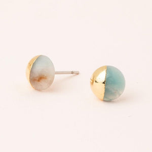 DIPPED STONE STUD - Molly's! A Chic and Unique Boutique 