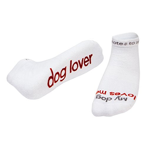 "My dog loves me" Low-Cut Socks - Molly's! A Chic and Unique Boutique 