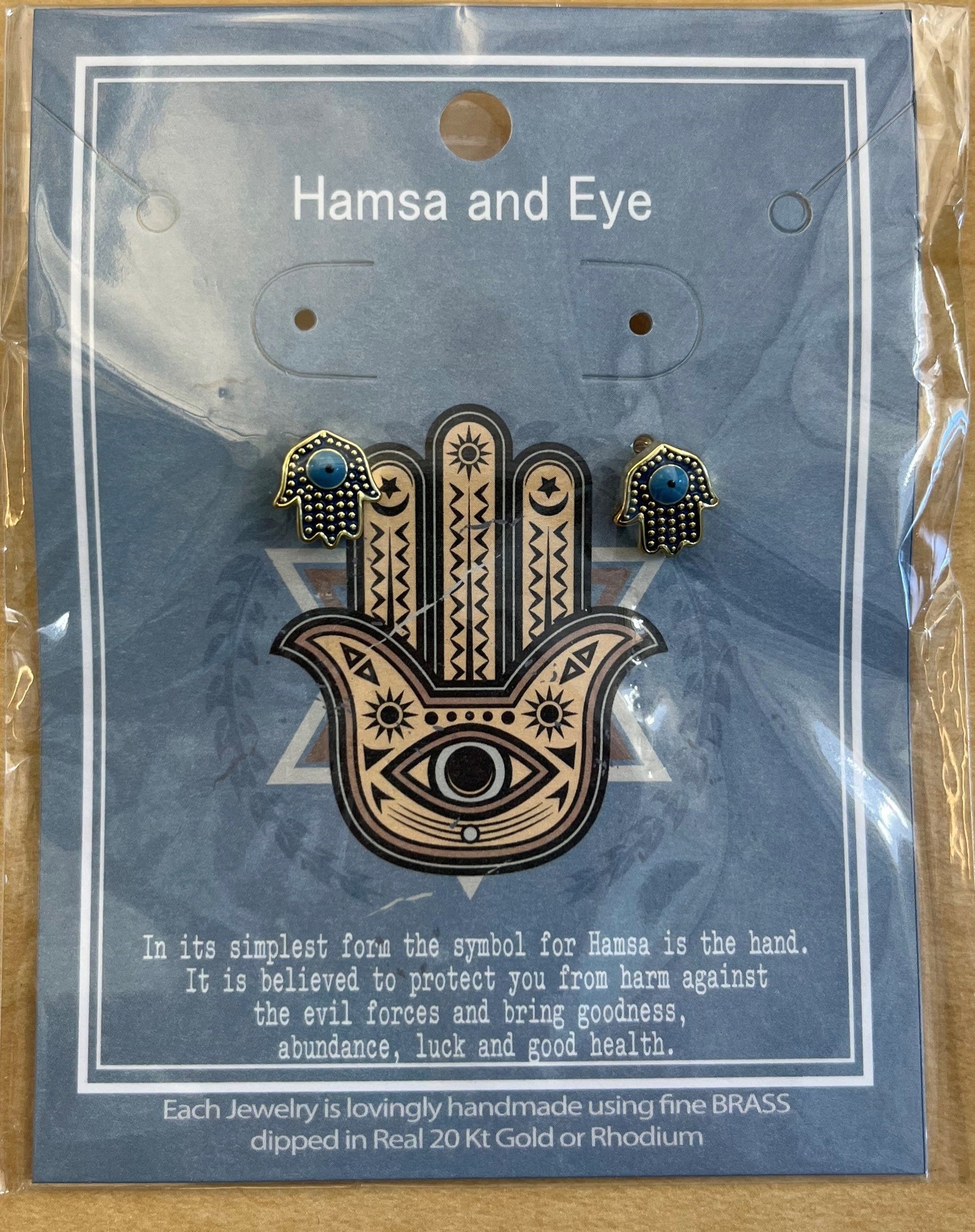 Hamsa Gold Earrings - Molly's! A Chic and Unique Boutique 