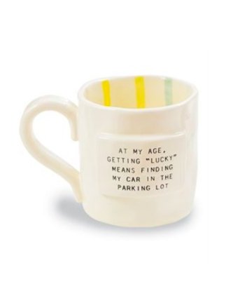 Funny Stripes Birthday Mug - Molly's! A Chic and Unique Boutique 