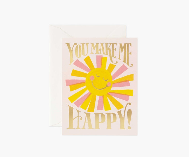 YOU MAKE ME HAPPY CARD - Molly's! A Chic and Unique Boutique 