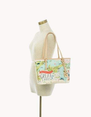 GREAT LAKES SMALL TOTE - Molly's! A Chic and Unique Boutique 